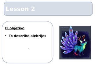 Alebrijes Physical Description - Lesson 2