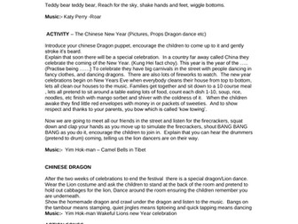 Chinese New Year - Music + Movement