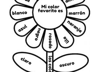 Los colores - manualidad