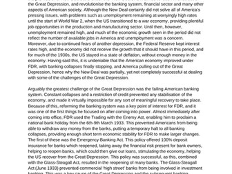 D1 / A** New Deal Successes Full Essay