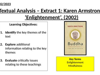 A Level Buddhism: Edexcel Unit 5