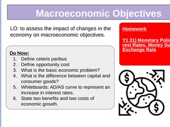 Macroeconomic Objectives