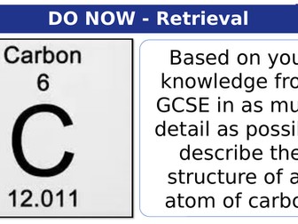 AQA AS Chemistry Atomic structure topic