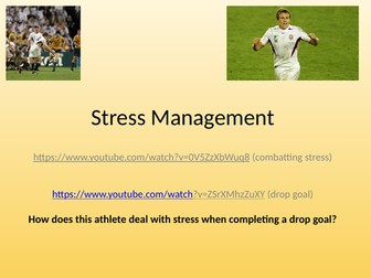 Stress A Level PE