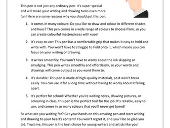 KS2 Persuasive Writing Example Texts! (WAGOLLs)