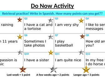 KS3 Spanish - Viva 1 - Mi insti - Full series of lessons