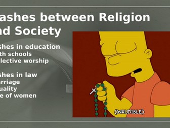 OCR GCSE Dialogues Lesson 3: Clashes between Secular and Religious Law
