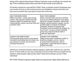 Clockwise Unit 6 BTEC L3 Business Principles of Management Case Study Notes Jan 2021