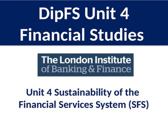 LiBF DipFS Unit 4 Topic 2 Competition in the Financial Services Sector