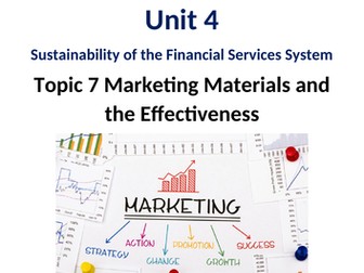 LiBF DipFS Topic 7 Marketing Materials and the Effectiveness