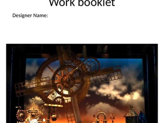 GCSE Drama Component 1 Set Designer Workbook