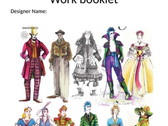 GCSE Drama Component 1 Costume Designer Workbook