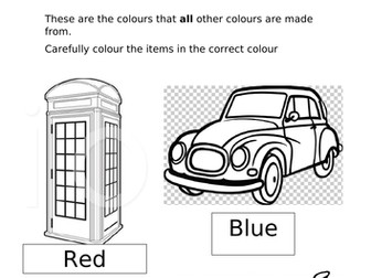 Art Colour theory activities