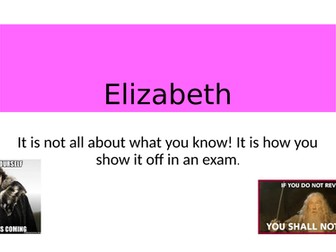 Full Edexcel Revision Early Elizabethan England