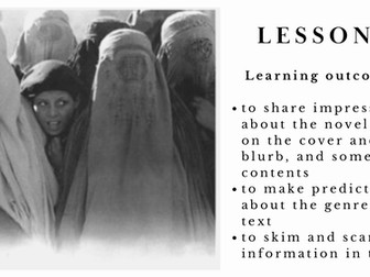 The Breadwinner Book Unit