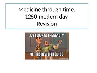 Full Revision PP for Edexcel Medicine Through Time