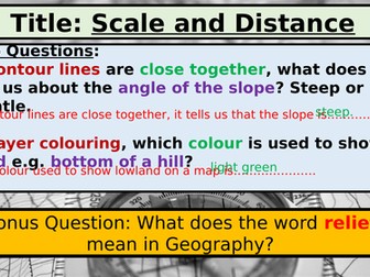 Map Skills: Scale & Distance