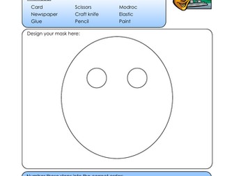 Art DT Greek Masks Artwork 3 lessons