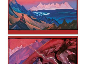 Art Y5 Mountains Nicholas Roerich Art Lessons (5 lessons)