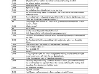 Class Assembly Y5 Chocolate/ South America