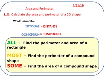 Area and Perimeter