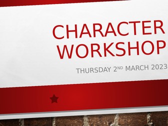 Character and Writing Workshop Lessons