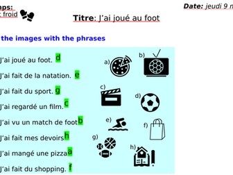 Passé composé bundle