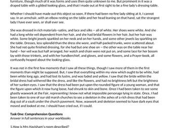 KS3 English Cover: Mrs Havisham