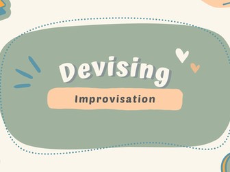 Devising-Improvisation
