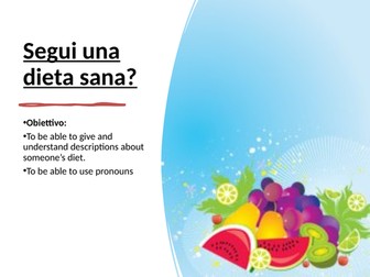 Healthy living - Dieta sana