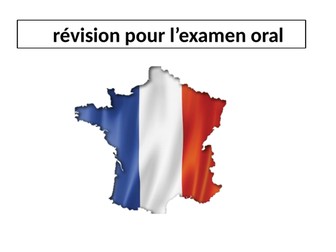 GCSE French AQA speaking exam revision resources