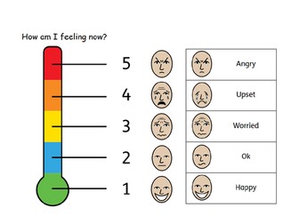 Feelings thermometer Freebie