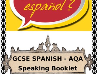 Spanish speaking booklet GCSE prep
