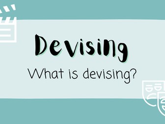 Devising - Full Scheme