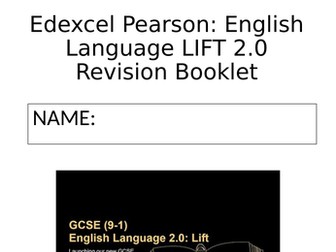 EDEXCEL PEARSON LIFT 2.0 English Language Paper 1 Non-Fiction