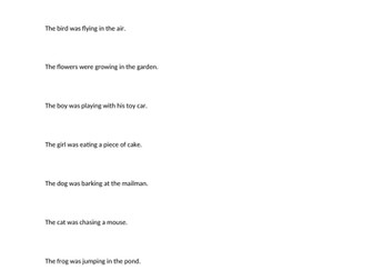 Expandable Sentences Literacy