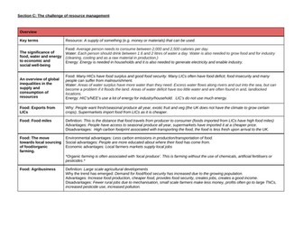 The challenge of resource management revision