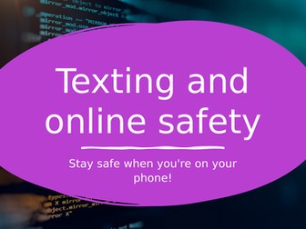 Online safety KS3