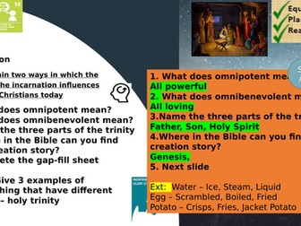 AQA GCSE Christian Beliefs Bundle - All Lessons