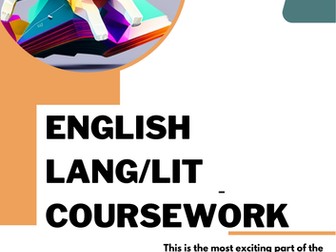 English Lang/Lit Coursework booklet