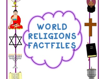 World Religions Fact files