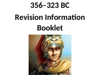 Alexander the Great Revision Booklet - GCSE Ancient History