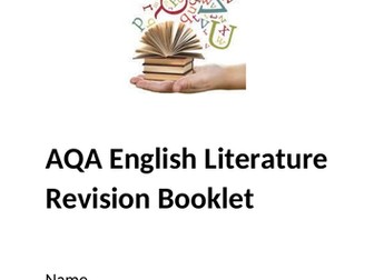 AQA English Literature Revision booklet - extracts and key quotes