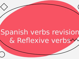 Spanish regular verbs revision