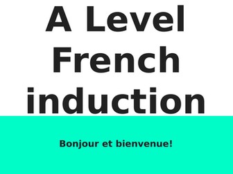 A level French Patrimoine introduction
