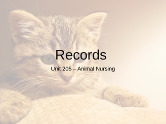 Animal Health Records