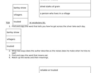 The Gentle Giant comprehension year 2
