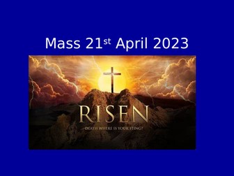 Easter Mass for  21st April 2023