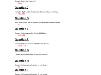 IGCSE Computer Science treasure hunt