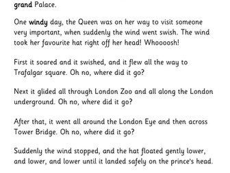 The Queens Hat Talk For Writing